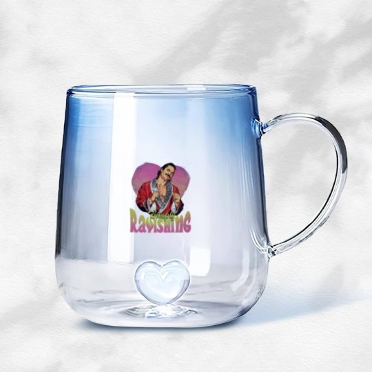 Discover Rick Rude Simply Ravishing Heart Gradient Glass Mugs