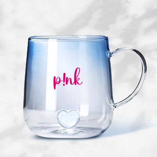 Discover P!nk P nk Pink Gradient Glass Mugs