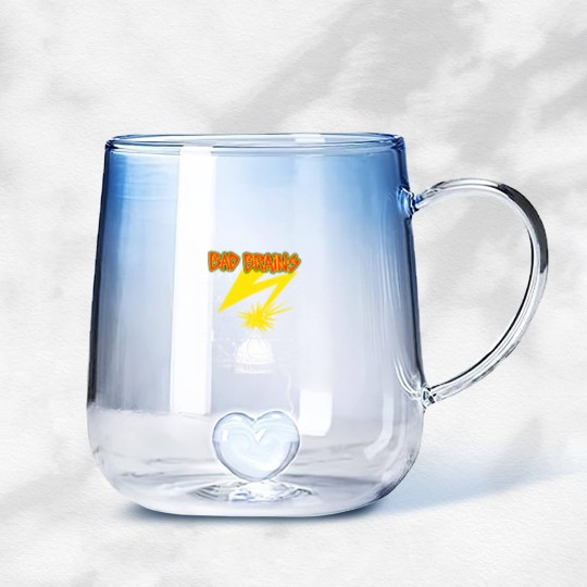 Discover Bad Brains Gradient Glass Mugs