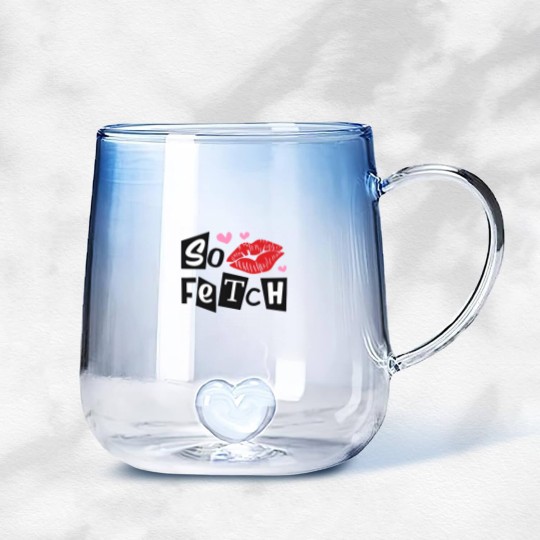 Discover So Fetch Mean Girls Inspired Gradient Glass Mugs | Mean Girls Movie Quotes