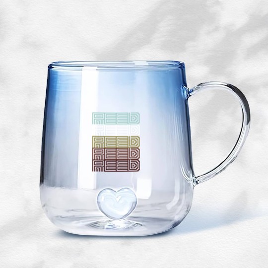 Discover Reed - Reed -Jerry Reed - Gradient Glass Mugs