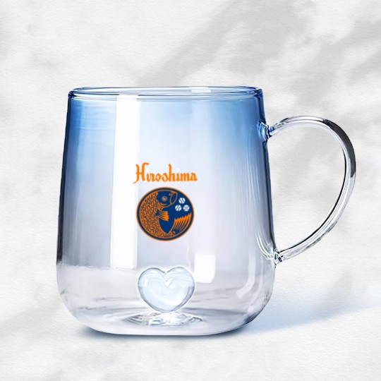 Discover Hiroshima Toyo Carp Vintage FRIDAY I'M IN LOVE Gradient Glass Mugs