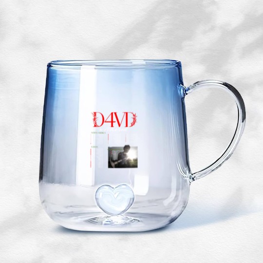 Discover D4VD Withered 2025 World Tour Dates Gradient Glass Mugs