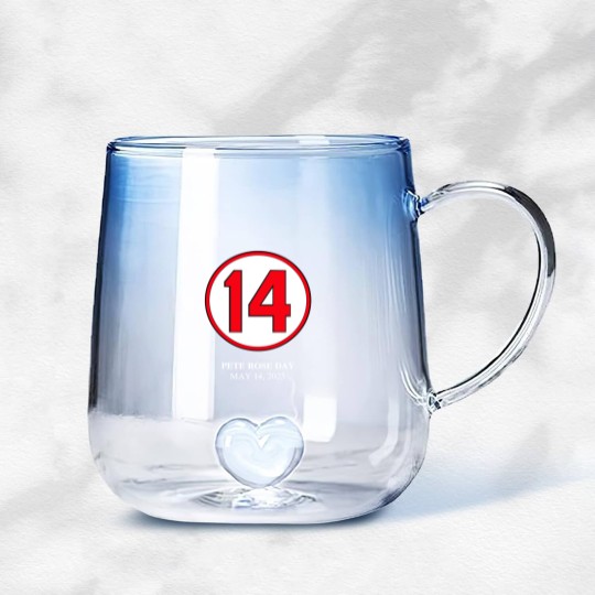 Discover 2025 - Pete Rose Day Gradient Glass Mugs