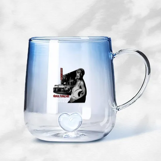 Discover Nina Simone, Gorgeous Apollo Theater Gradient Glass Mugs
