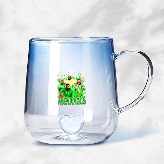 Discover Dj Khaled Call Me Asparagus Vintage Gradient Glass Mugs