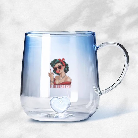 Discover Is He Dead Yet Gradient Glass Mugs, Anti Trump Gradient Glass Mugs, Not Subtle Anti Trump Gradient Glass Mugs, Resist And Persist