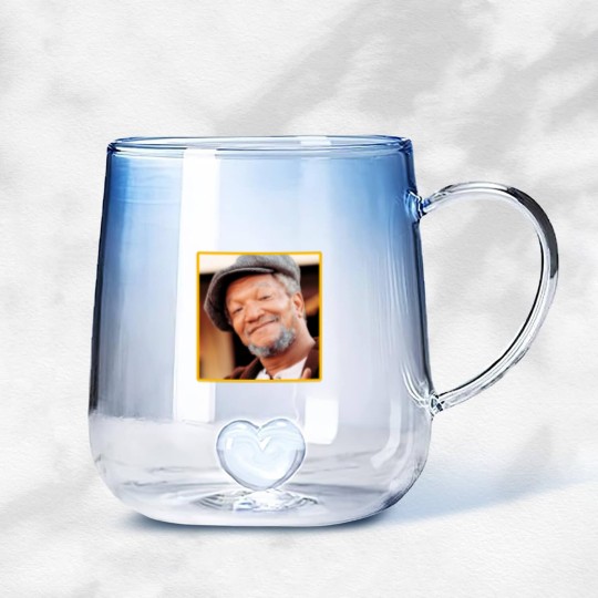 Discover Redd Foxx Gradient Glass Mugs (NWT) *Pick your size and color* Red Fox