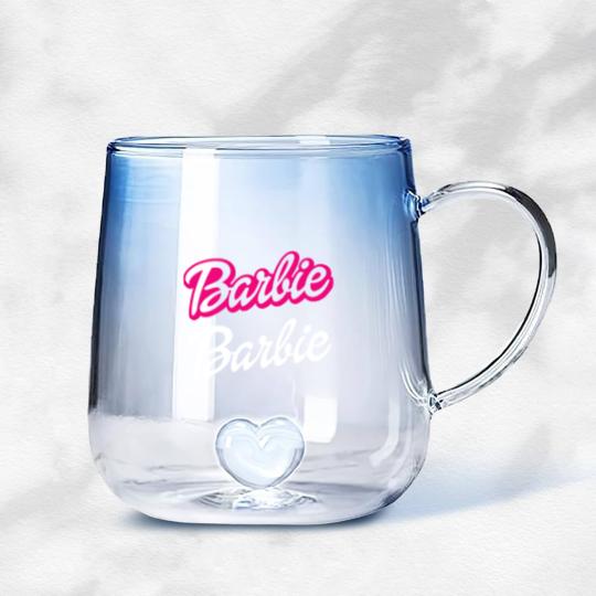 Discover Barbie Gradient Glass Mugs, Barbie Movie 2023 Gradient Glass Mugs, Party Girls Gradient Glass Mugs, Doll Baby Girl, Birthday