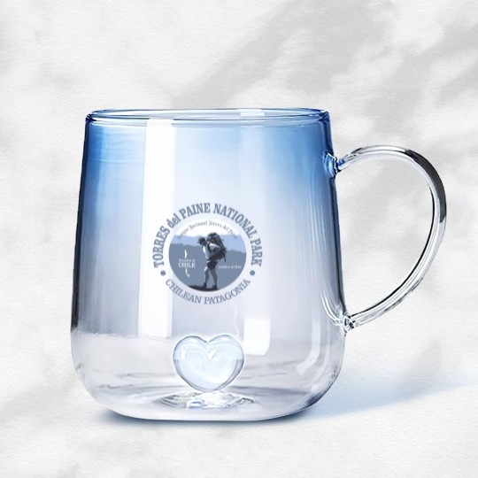 Discover Torres del Paine NP Gradient Glass Mugs