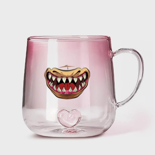 Discover Slammu Mask - Street Sharks - Gradient Glass Mugs