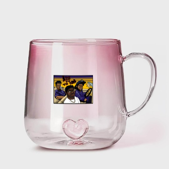 Discover BoyzNdaHOOOD - Boyz N The Hood - Gradient Glass Mugs