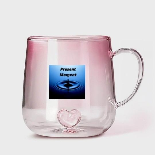 Discover Present moment Gradient Glass Mugs