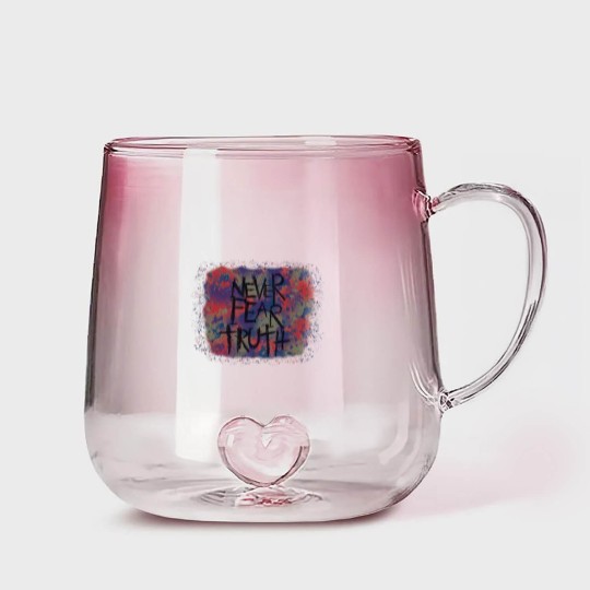 Discover Never Fear Truth, Never Fear Truth Gradient Glass Mugs