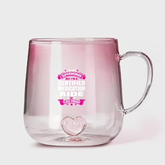 Discover Certified Medication Aide Gradient Glass Mugs