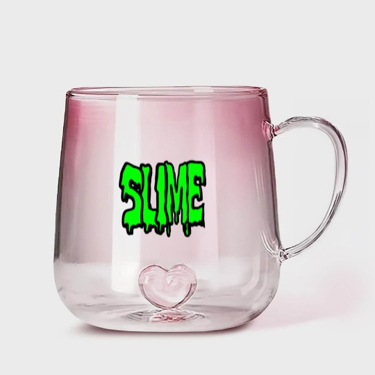 Discover Slime, nothing but pure disgusting slime Gradient Glass Mugs