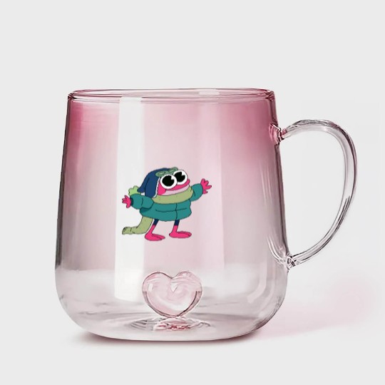 Discover amphibian winter sprig - Amphibia - Gradient Glass Mugs