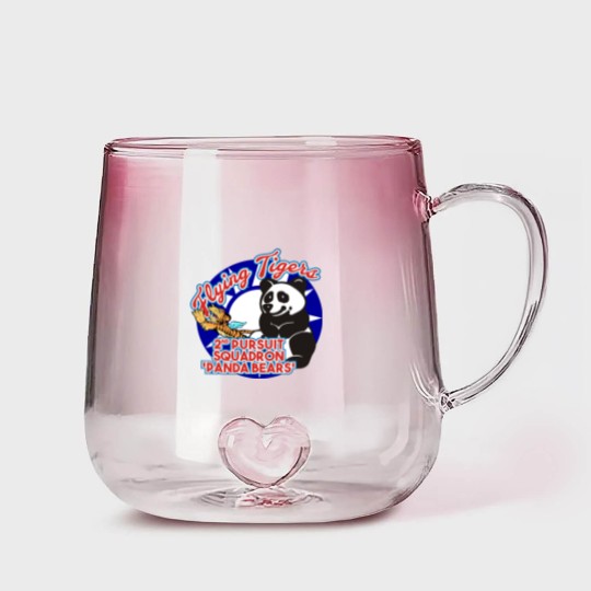 Discover AVG Flying Tigers - 2nd Pursuit 'Panda Bears' Gradient Glass Mugs