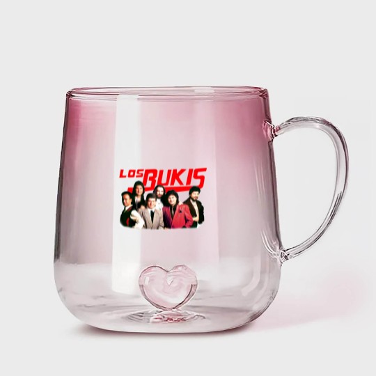 Discover Los Bukis Gradient Glass Mugs