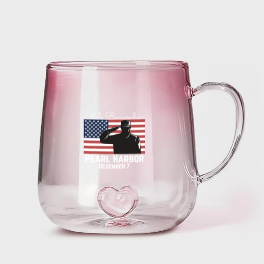 Discover We Remember Pearl Harbor Gradient Glass Mugs