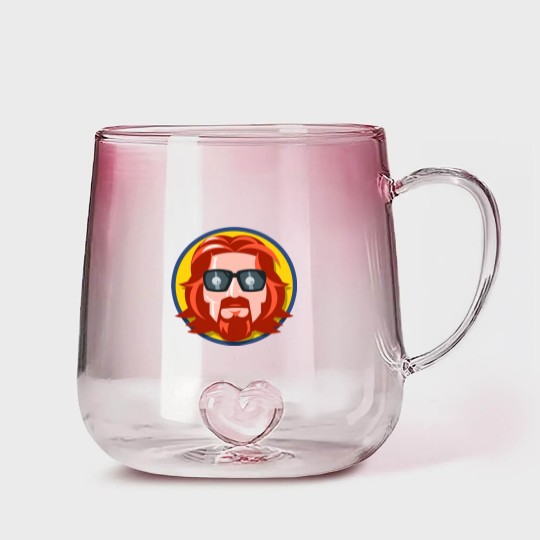 Discover The Big Lebowski The Dude Bowling Abider Unisex Gradient Glass Mugs
