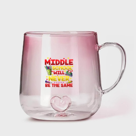 Discover Middle School Will Never Be The Same Gradient Glass Mugs