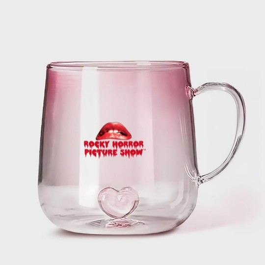 Discover Rocky Horror Lips Gradient Glass Mugs The Rocky Horror Picture Show Lips Logo
