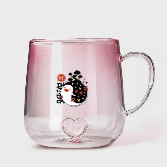 Discover Hu Tao Ghost - Genshin Impact - Gradient Glass Mugs