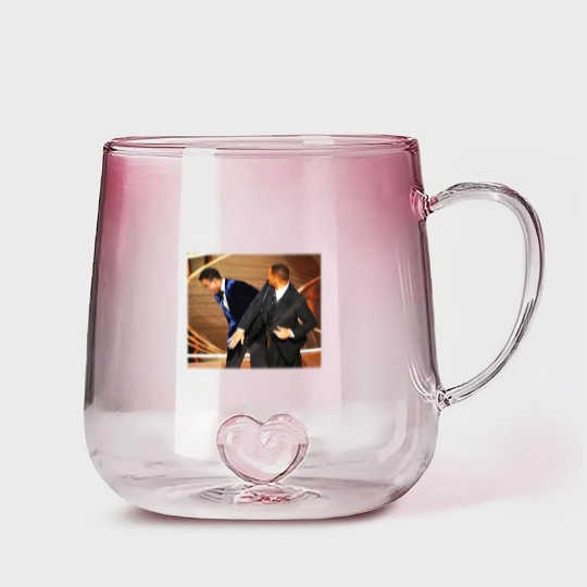 Discover Will Smith Slap Chris Rocks At Oscar Essential Gradient Glass Mugs