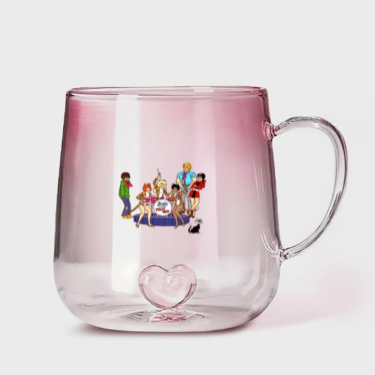 Discover The whole Josie gang! - Josie And The Pussycats - Gradient Glass Mugs