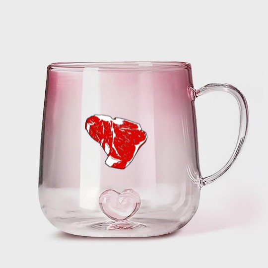 Discover T-Bone Steak Gradient Glass Mugs