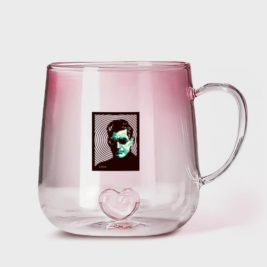 Discover Samuel Beckett - Beckett - Gradient Glass Mugs