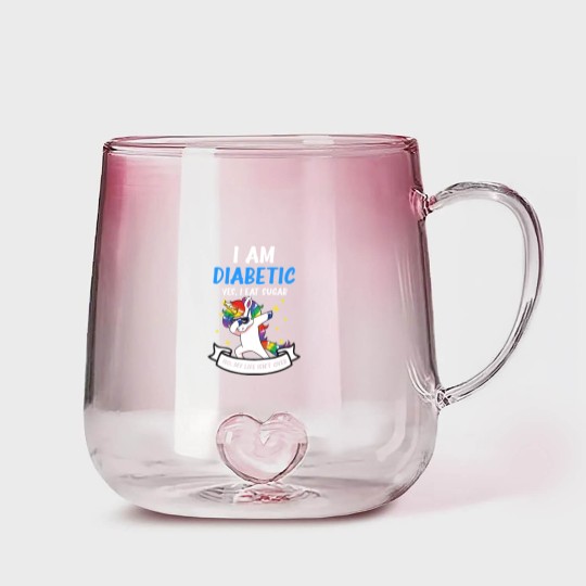 Discover Type 1 Diabetes Gradient Glass Mugs | Yes I Eat Sugar No Life Not Over - Type 1 Diabetes - Gradient Glass Mugs