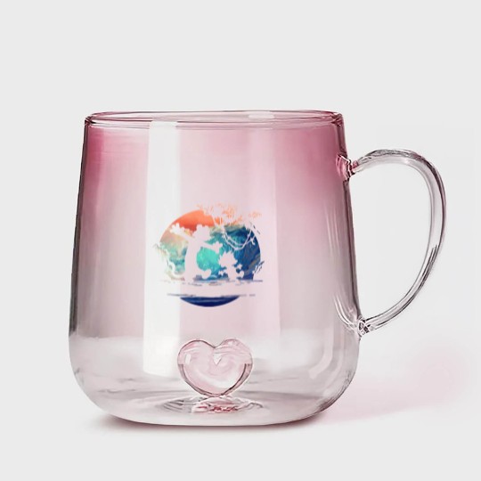Discover calvin and hobbes galaxy - Calvin And Hobbes Galaxy - Gradient Glass Mugs