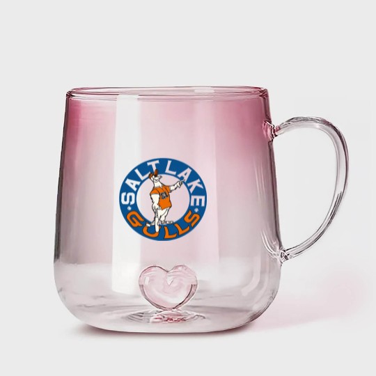 Discover Defunct - Salt Lake Gulls Baseball 1977 - Salt Lake City - Gradient Glass Mugs
