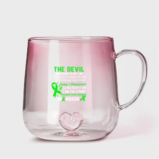 Discover I Am The Storm Traumatic Brain Injury Warrior Gradient Glass Mugs