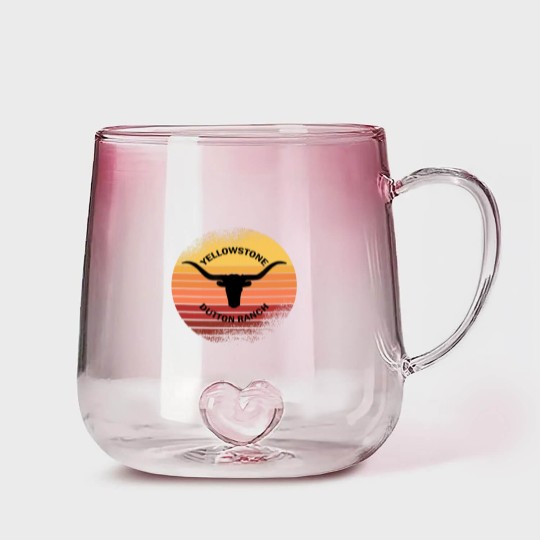 Discover Vintage YStone Ranch Gradient Glass Mugs