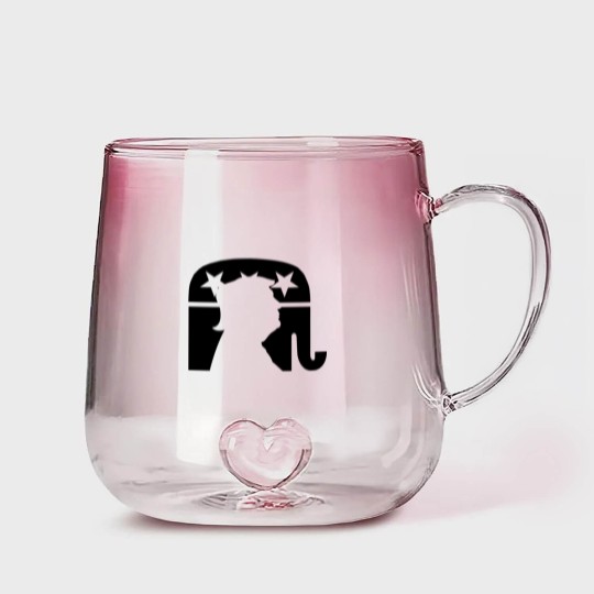 Discover president Donald Trump Gradient Glass Mugs
