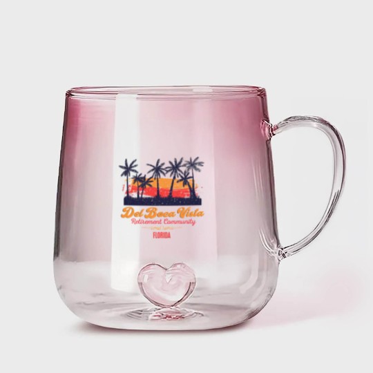 Discover Del Boca Vista - Seinfeld - Gradient Glass Mugs
