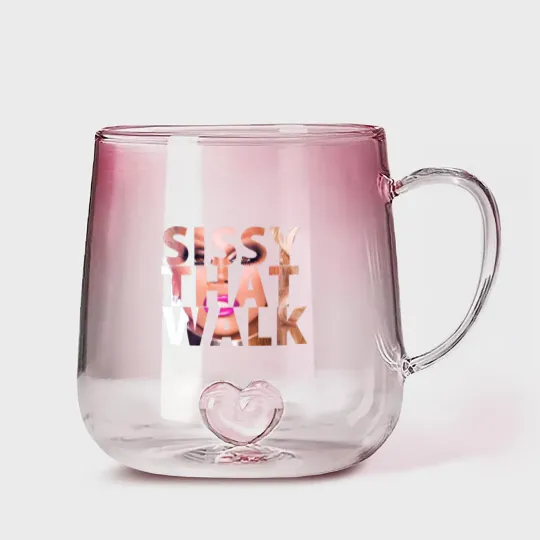 Discover SISSY THAT WALK - Rupaul - Gradient Glass Mugs