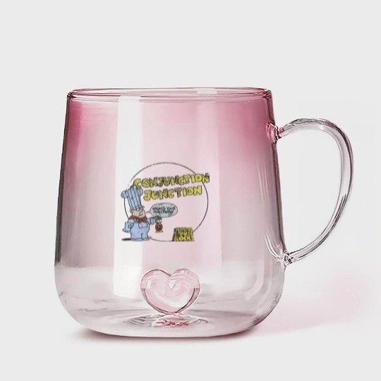 Discover Schoolhouse Rock Conjunction Junction Gradient Glass Mugs
