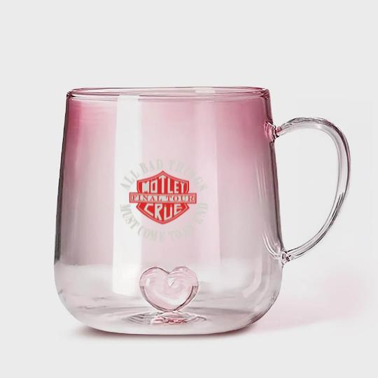 Discover NEW MOTLEY CRUE Final Tour Gradient Glass Mugs, Hip Hop Fan Gradient Glass Mugs, Rap Music Gradient Glass Mugs
