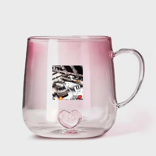 Discover Animauto - Initial D - Ryosuke VS Rin - Initial D - Gradient Glass Mugs