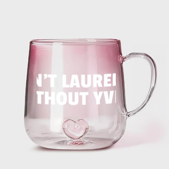 Discover Aint Laurent Without Yves Gradient Glass Mugs