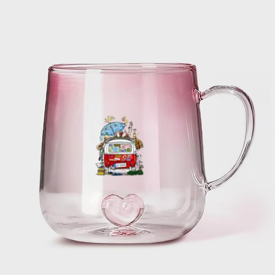 Discover Hippie van Gradient Glass Mugs