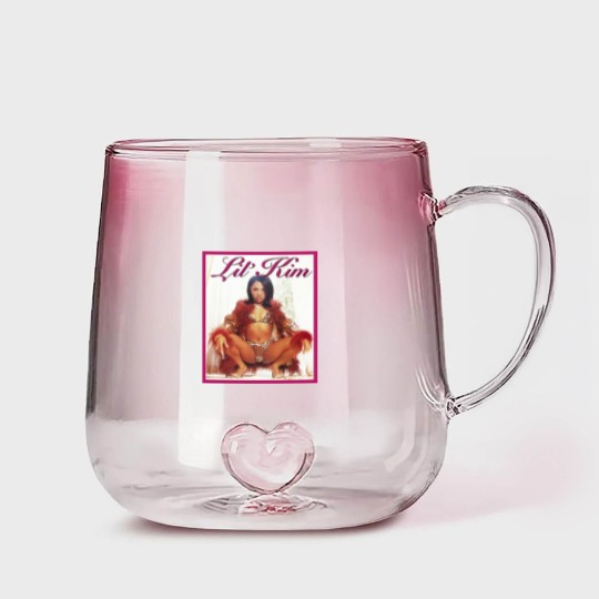 Discover Lil Kim Squat -  Classic Gradient Glass Mugs