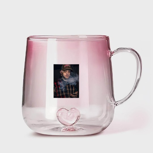 Discover Lil Peep Smoke Gradient Glass Mugs