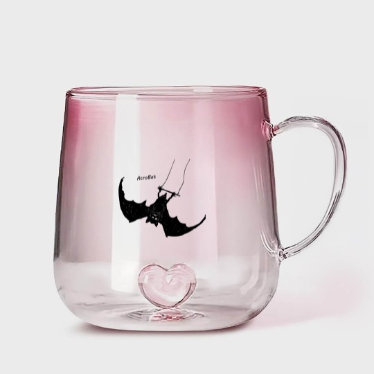 Discover AcroBat with title logo - Mens - Gradient Glass Mugs