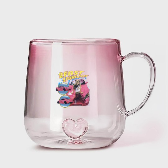 Discover Vintage Suki Fast and Furious , bootleg raptees 90s Gradient Glass Mugs