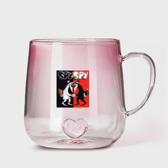 Discover Spy vs Spy - Spy Vs Spy - Gradient Glass Mugs